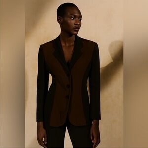 Moschino Cheap and Chic Vintage 90s Colourblock Blazer Jacket